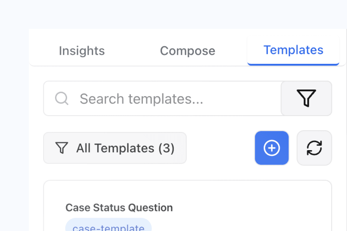 Candle email template controls